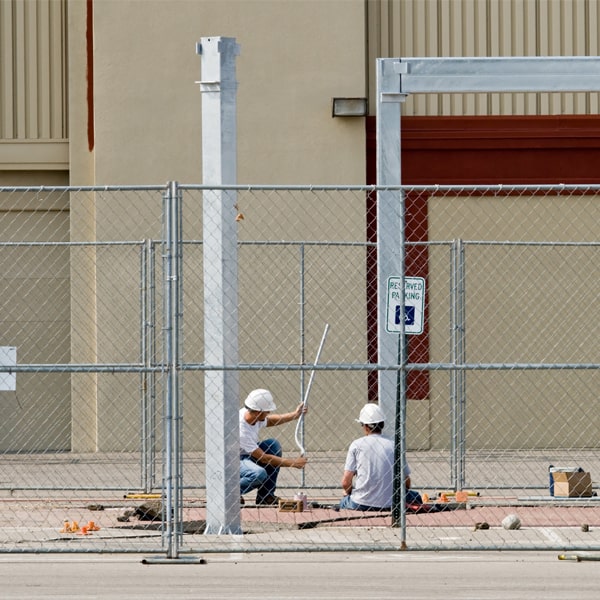 how much time can i lease the temporary fence for my building site or event in Monticello